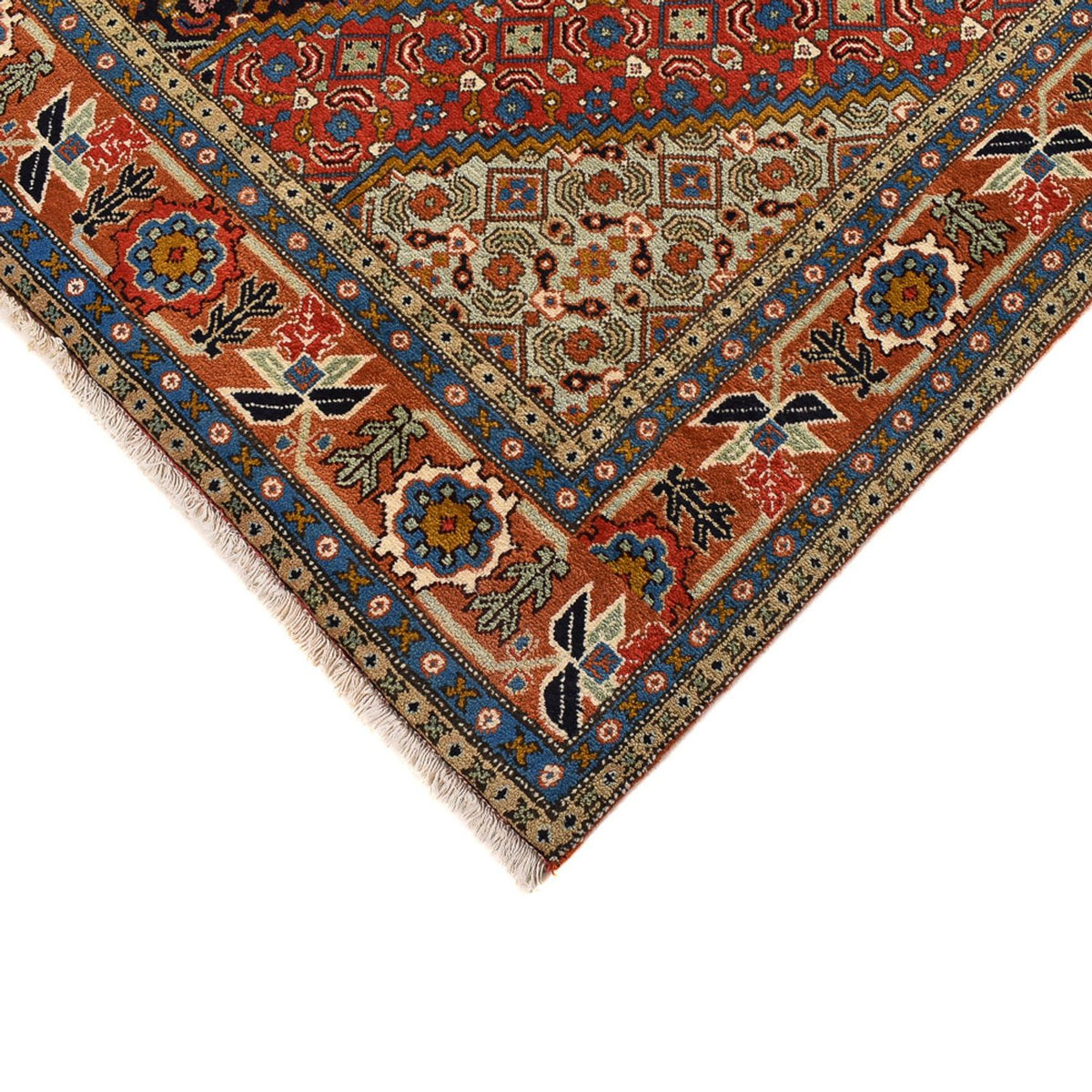 Tappeto Persero - Tabriz - 302 x 197 cm - beige scuro