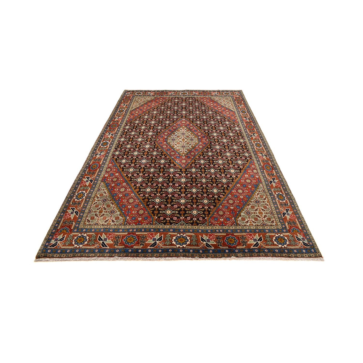 Tappeto Persero - Tabriz - 302 x 197 cm - beige scuro