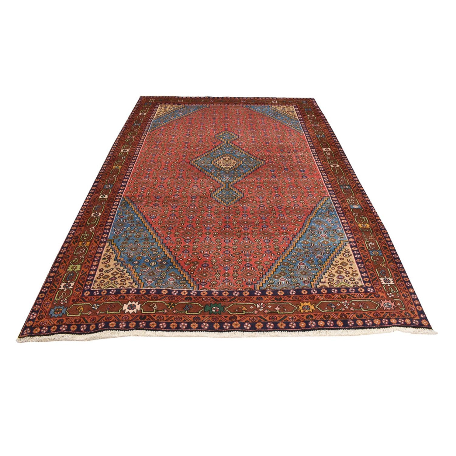 Tappeto Persero - Tabriz - 292 x 198 cm - rosso chiaro