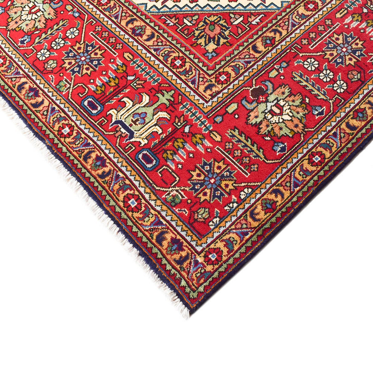 Tappeto Persero - Tabriz - Reale - 412 x 303 cm - blu scuro