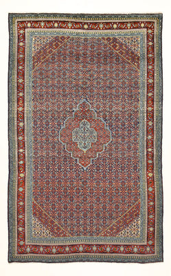 Tappeto Persero - Tabriz - 297 x 186 cm - ruggine