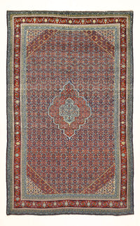 Tappeto Persero - Tabriz - 297 x 186 cm - ruggine