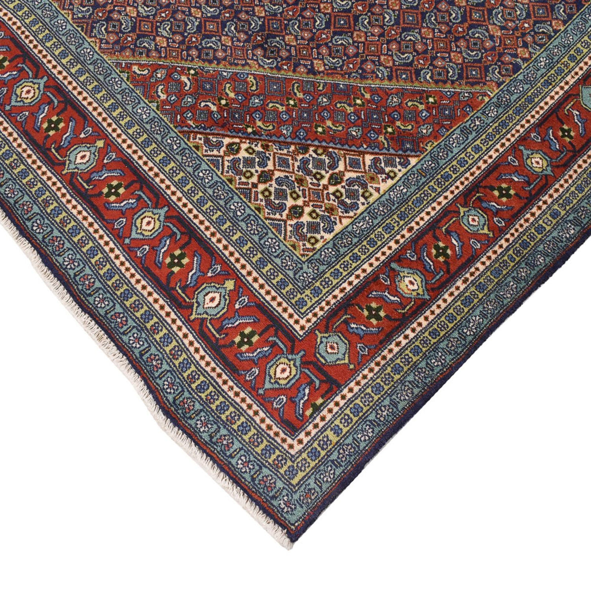 Tappeto Persero - Tabriz - 297 x 186 cm - ruggine