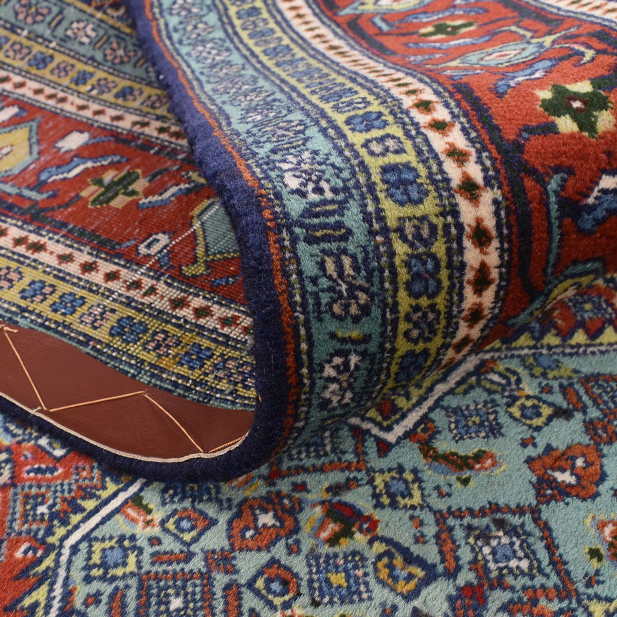 Tappeto Persero - Tabriz - 297 x 186 cm - ruggine