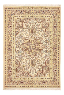 Tappeto Persero - Tabriz - Reale - 148 x 100 cm - beige chiaro