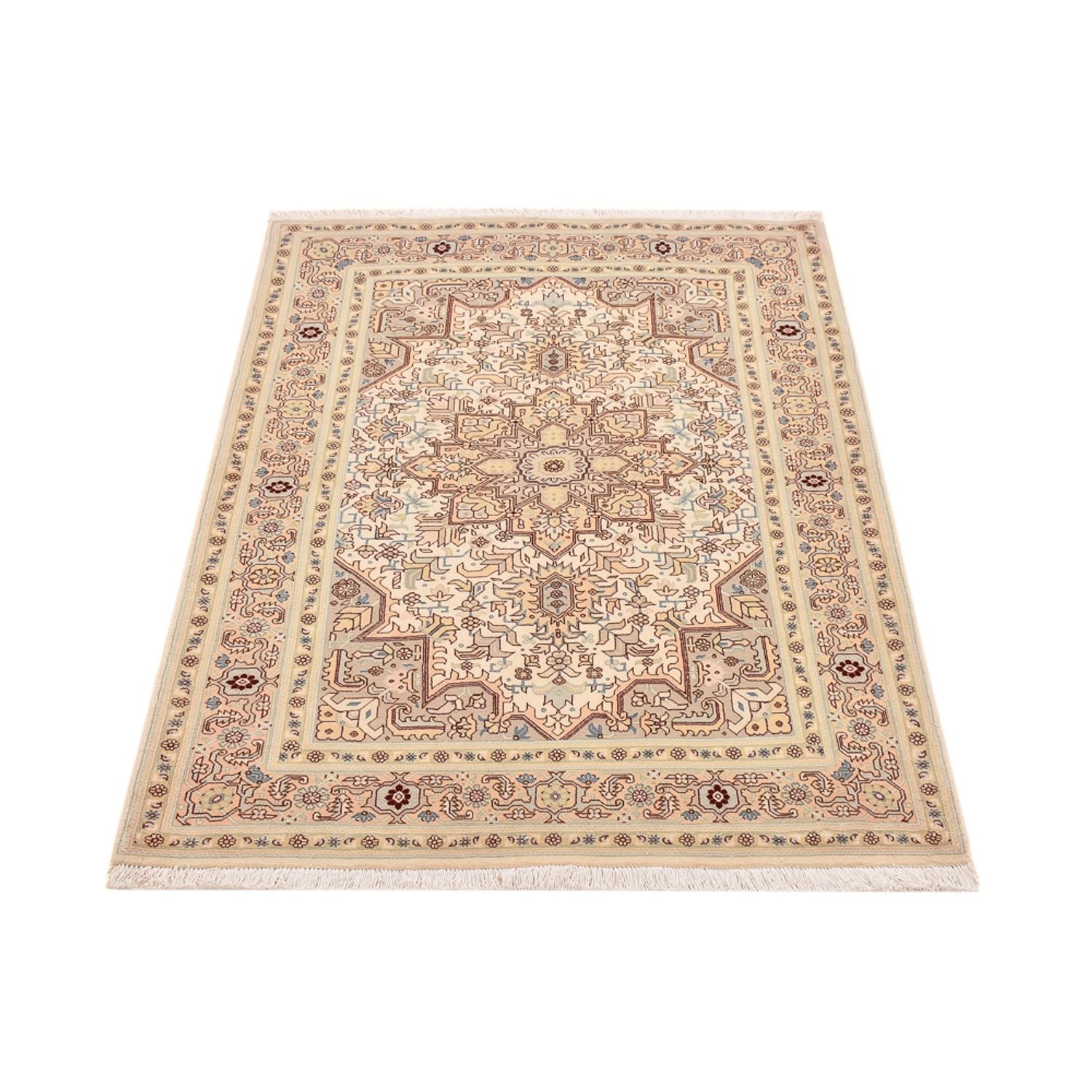 Tappeto Persero - Tabriz - Reale - 148 x 100 cm - beige chiaro