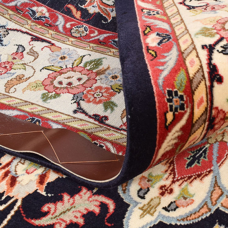 Tappeto Persero - Tabriz - Reale - 203 x 142 cm - rosso scuro