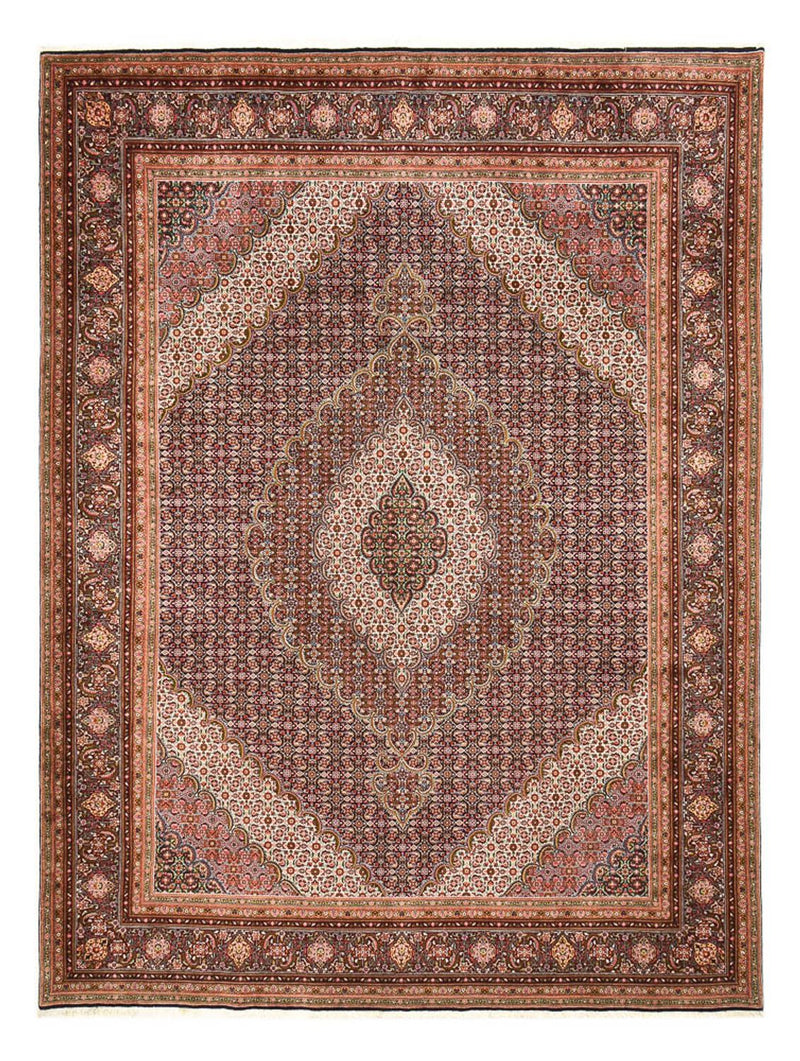 Tappeto Persero - Tabriz - Reale - 402 x 303 cm - beige scuro