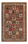 Bakhtiari Tappeto 151x233cm - Tappeto persiano - Rettangolo / Multicolore / 151 x 233 cm Rettangolo