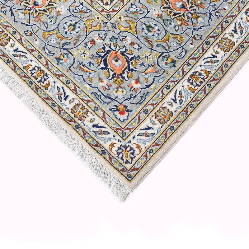 Tappeto Persero - Keshan - Reale - 332 x 248 cm - grigio chiaro