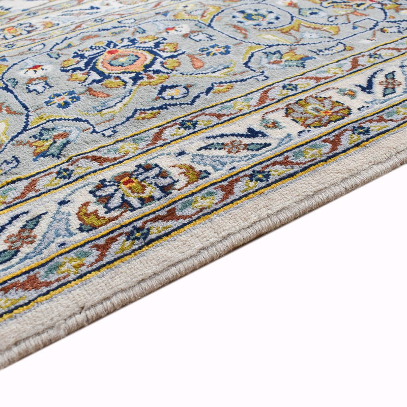 Tappeto Persero - Keshan - Reale - 332 x 248 cm - grigio chiaro
