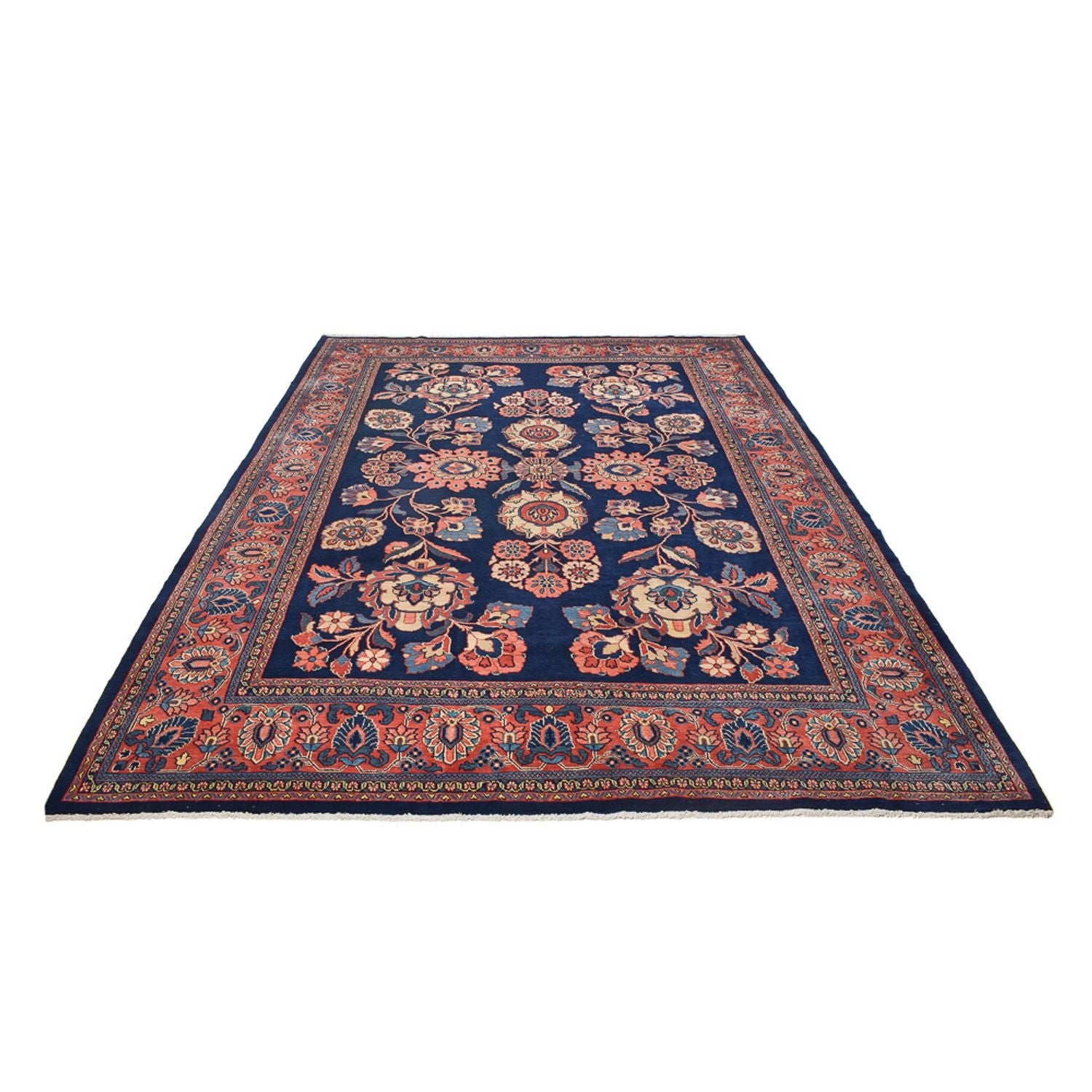 Tappeto Persero - Classico - 360 x 273 cm - blu scuro