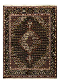 Tappeto Persero - Tabriz - Reale - 202 x 150 cm - marrone scuro