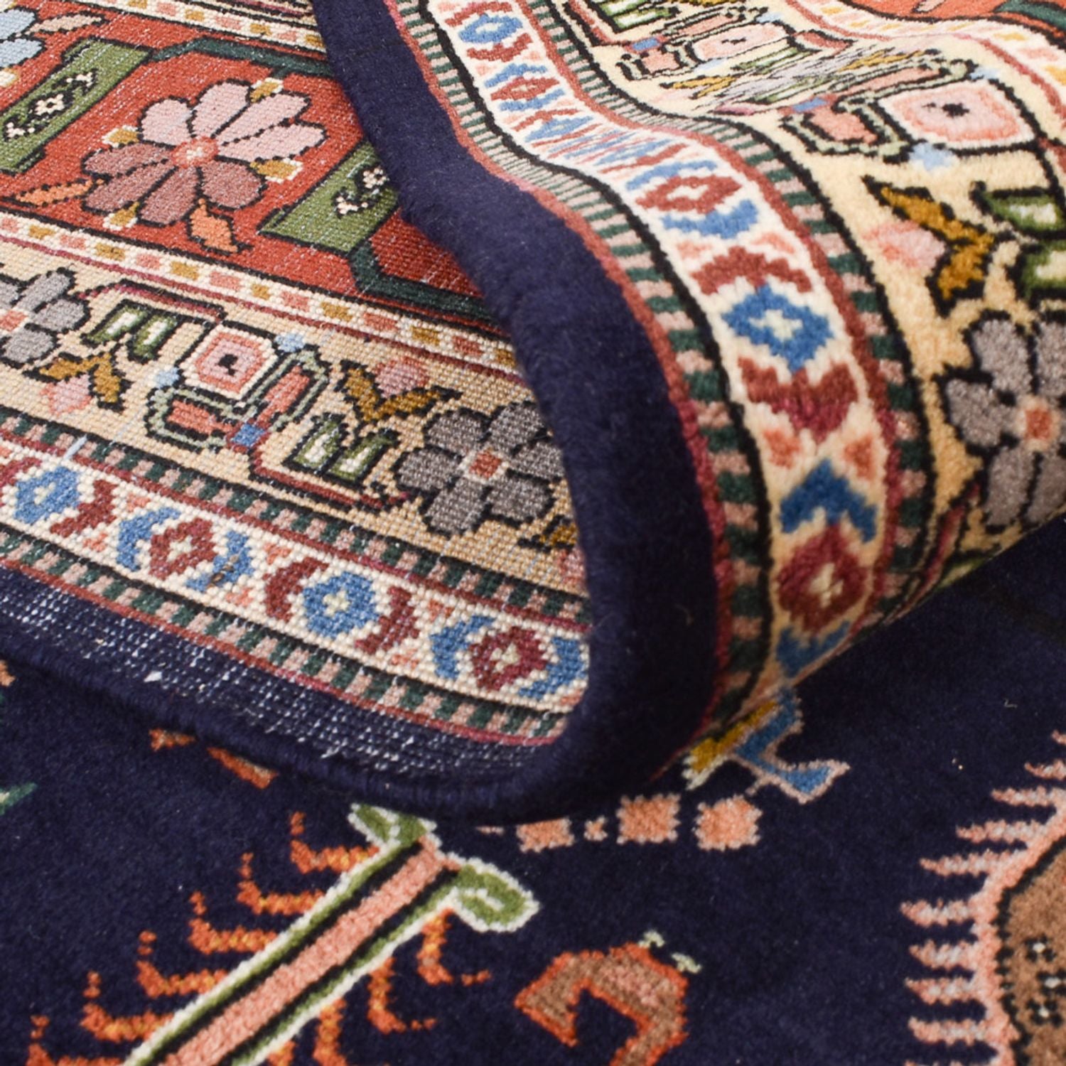 Tappeto Ziegler - Bakhtiari - 252 x 180 cm - blu scuro