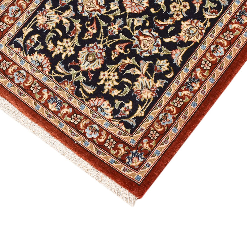 Tappeto corsia Tappeto Persero - Ghom - Reale - 196 x 54 cm - blu scuro