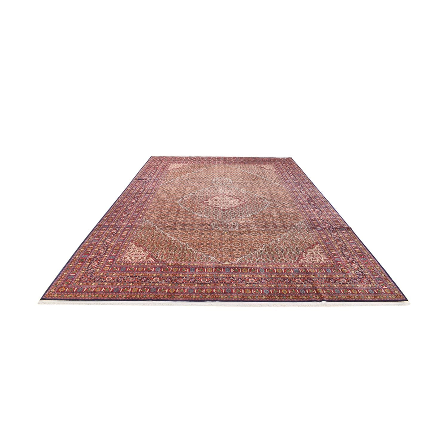 Tappeto Persero - Tabriz - 416 x 284 cm - rosso bordeaux