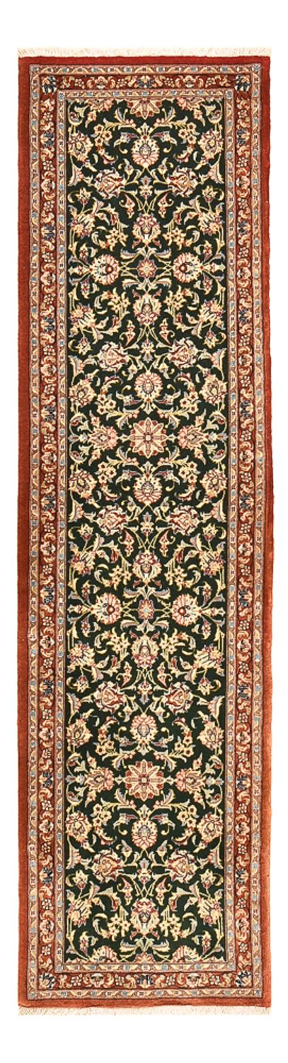 Tappeto corsia Tappeto Persero - Ghom - Reale - 202 x 56 cm - blu scuro