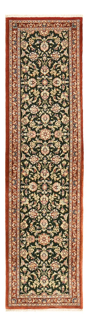 Tappeto corsia Tappeto Persero - Ghom - Reale - 202 x 56 cm - blu scuro