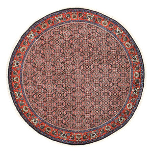 Tappeto Persero - Bidjar rotondo  - 153 x 153 cm - rosso chiaro