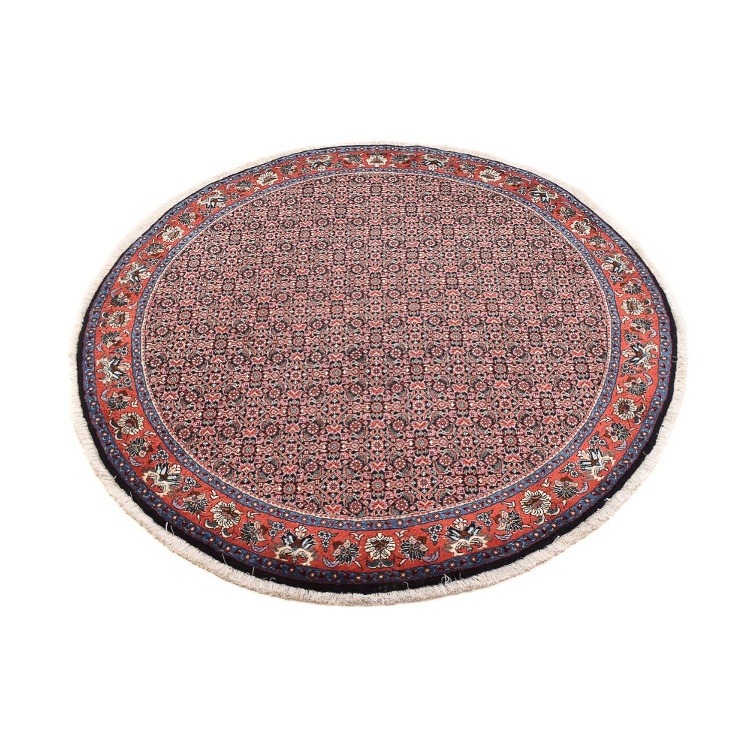 Tappeto Persero - Bidjar rotondo  - 153 x 153 cm - rosso chiaro
