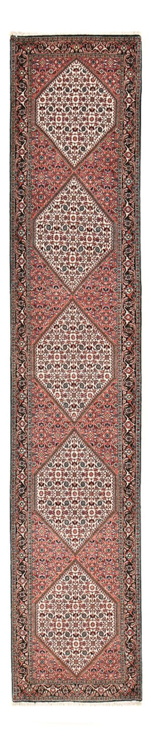 Tappeto corsia Tappeto Persero - Bidjar - 400 x 83 cm - rosso chiaro