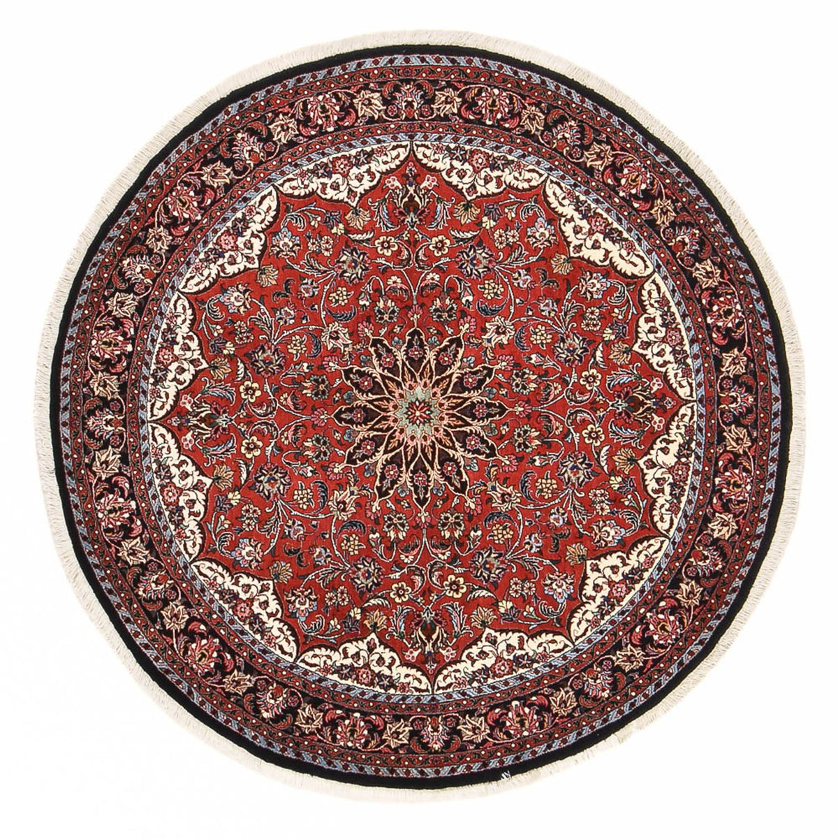 Tappeto Persero - Bidjar rotondo  - 150 x 150 cm - rosso