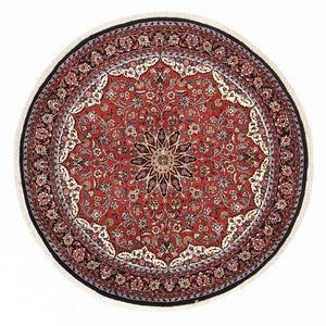 Tappeto Persero - Bidjar rotondo  - 150 x 150 cm - rosso