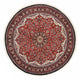 Tappeto Persero - Bidjar rotondo  - 150 x 150 cm - rosso