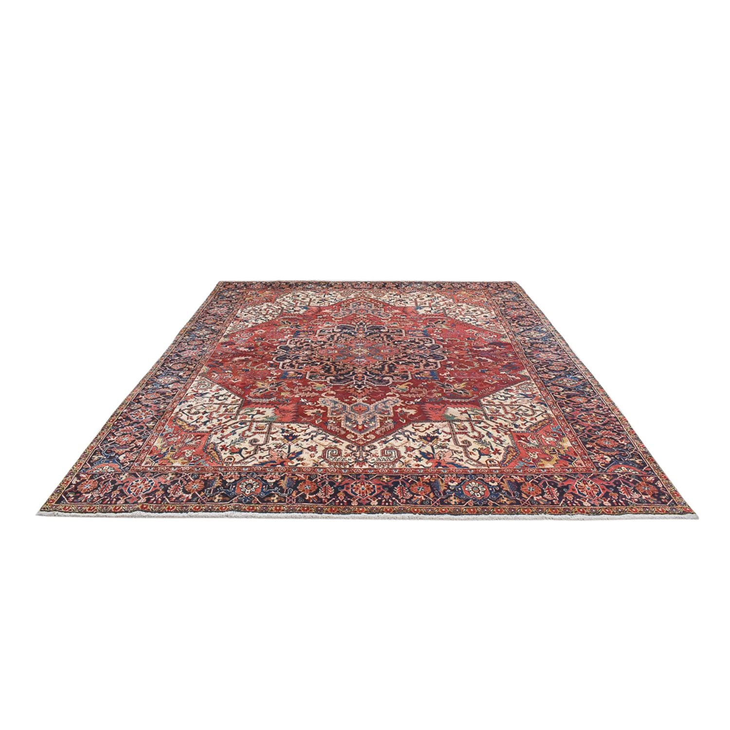 Tappeto Persero - Nomade forma speciale  - 368 x 302 cm - rosso