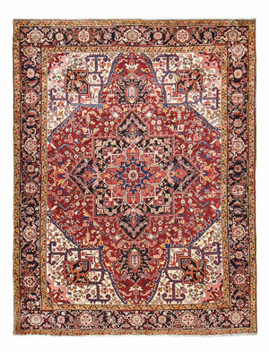 Tappeto Persero - Nomade - 335 x 255 cm - rosso bordeaux