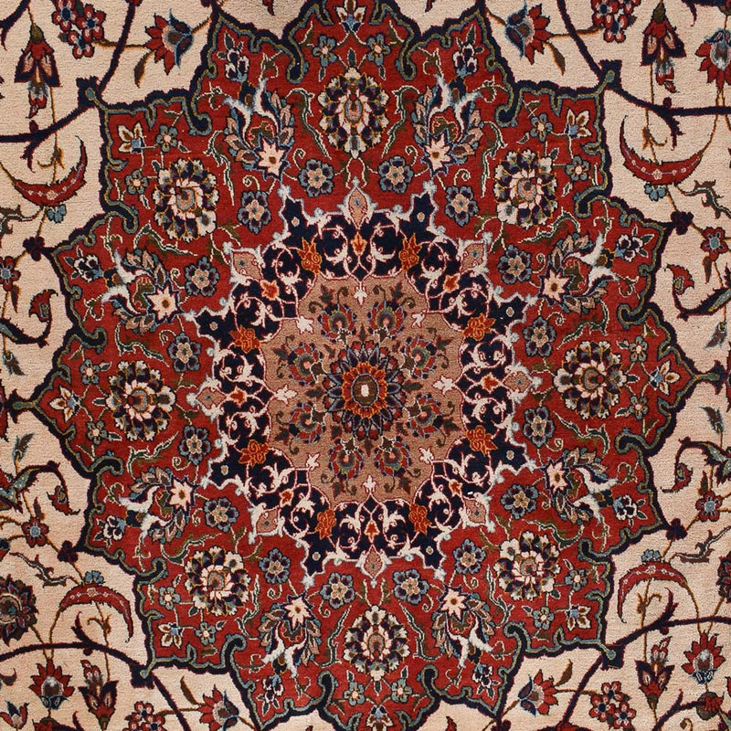 Tappeto Persero - Isfahan - Premio - 518 x 314 cm - crema