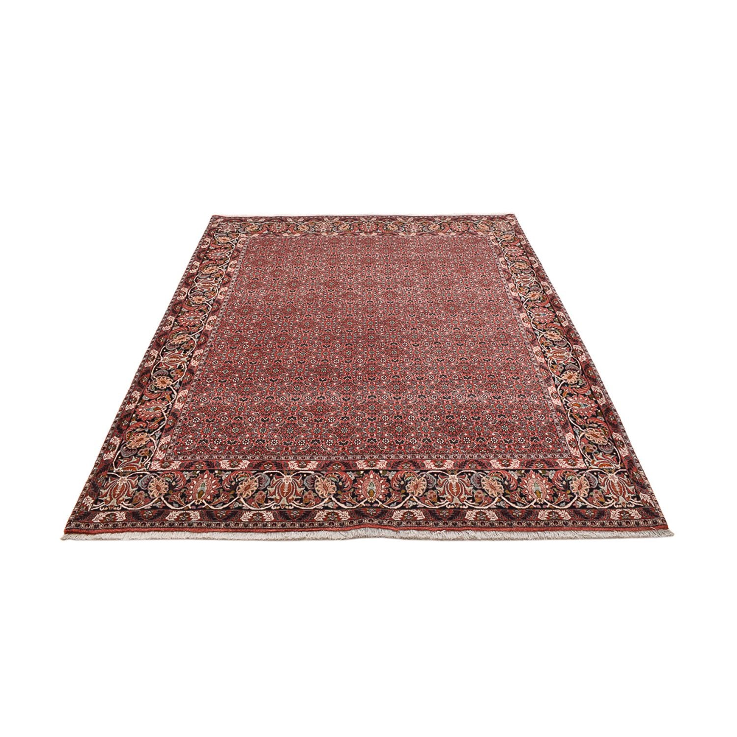 Tappeto Persero - Bidjar - 250 x 200 cm - rosso scuro