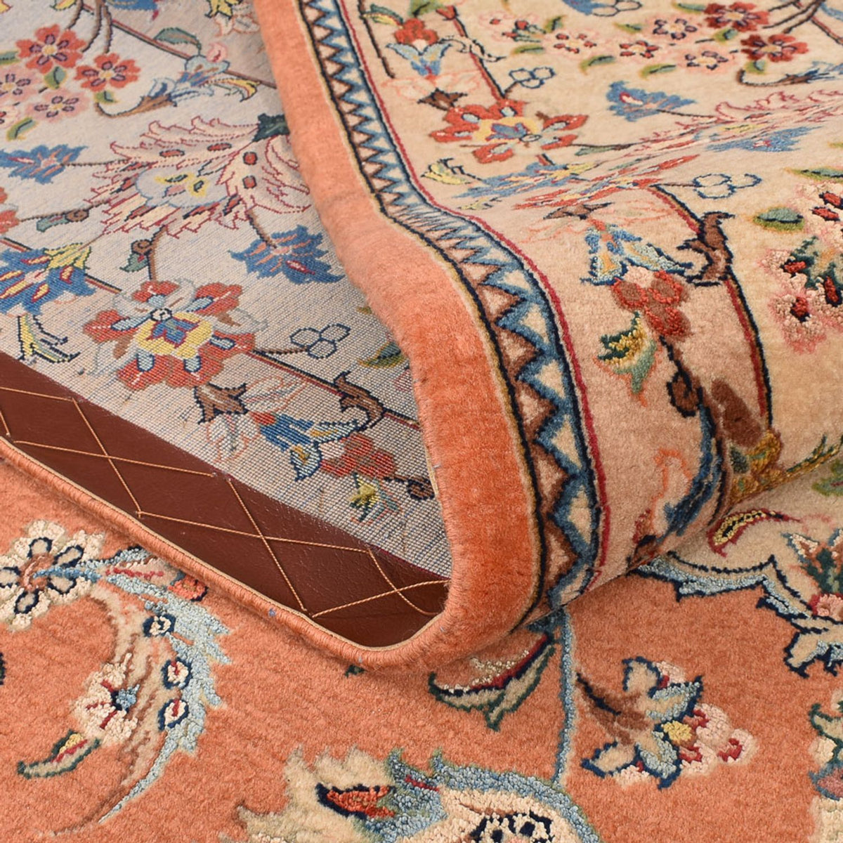 Tappeto Persero - Ghom - Reale - 255 x 201 cm - terracotta