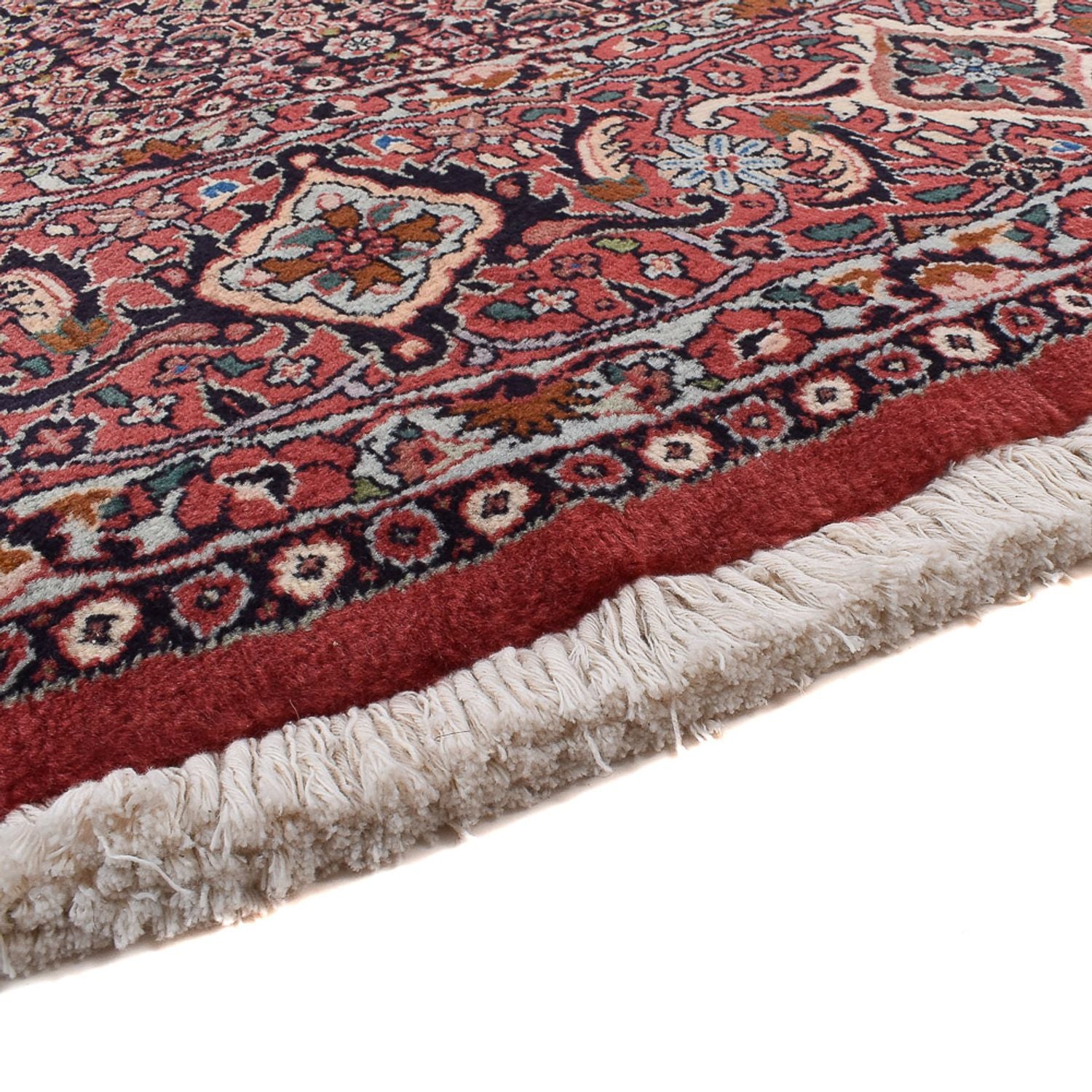 Tappeto Persero - Bidjar rotondo  - 300 x 300 cm - rosso scuro