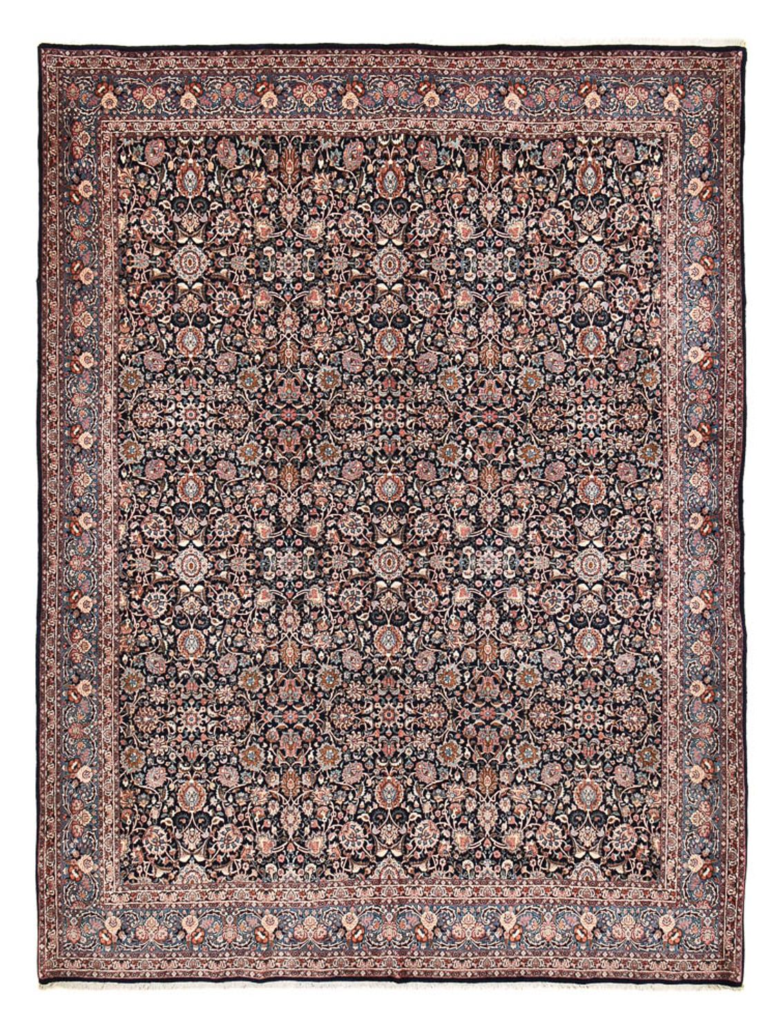Tappeto Persero - Bidjar - 400 x 302 cm - blu scuro
