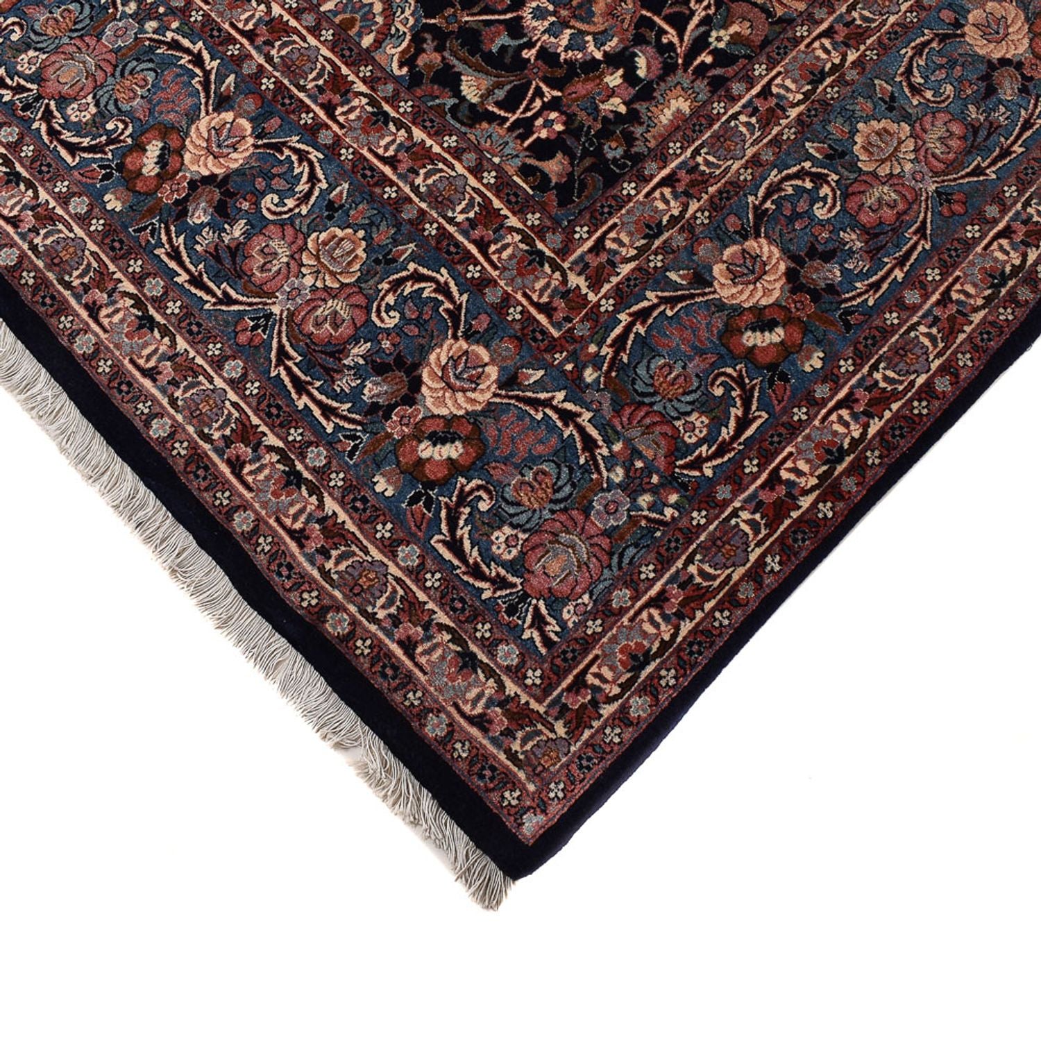 Tappeto Persero - Bidjar - 400 x 302 cm - blu scuro