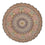 Tappeto Persero - Tabriz - Reale rotondo  - 250 x 250 cm - multicolore