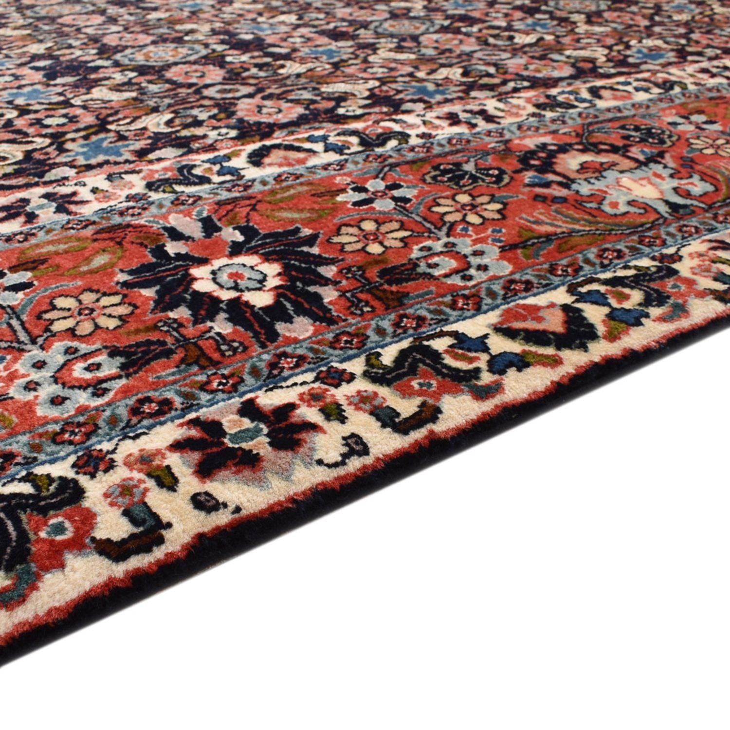 Tappeto Persero - Bidjar quadrato  - 254 x 243 cm - rosso scuro