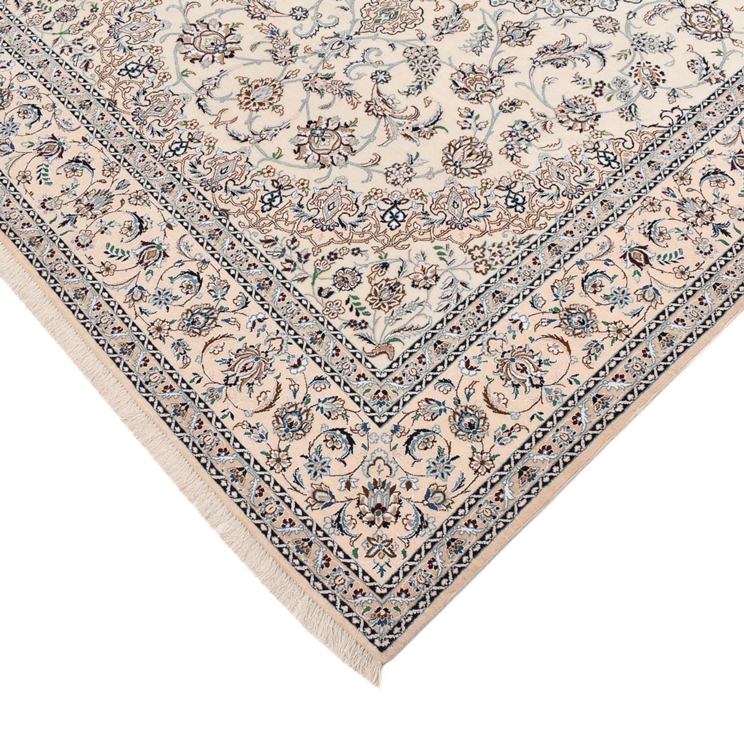 Tappeto Persero - Nain - Premio - 292 x 195 cm - crema