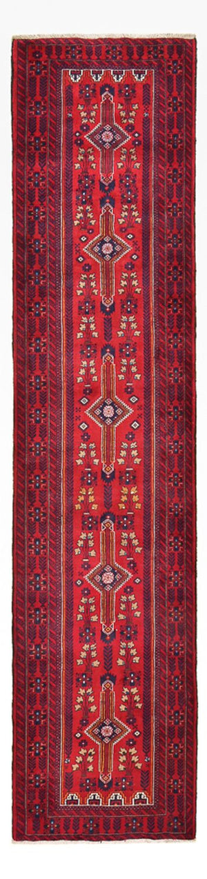 Tappeto corsia Tappeto Belutsch - 416 x 100 cm - rosso