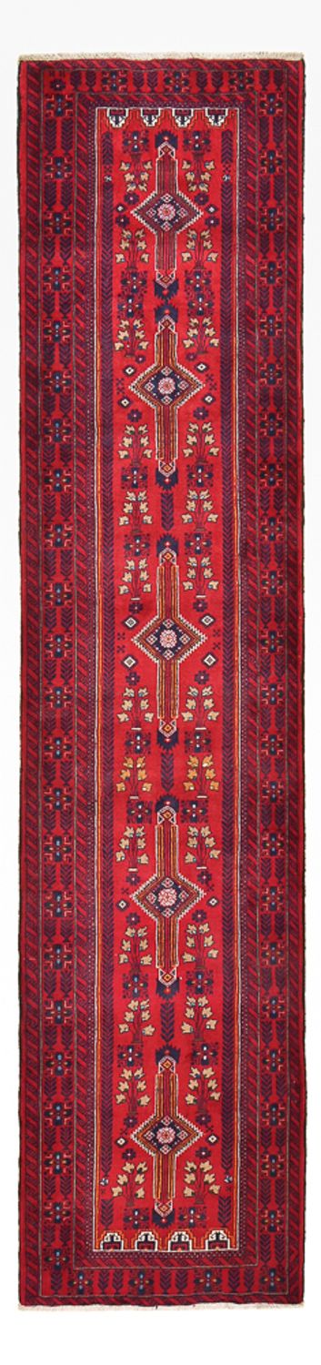 Tappeto corsia Tappeto Belutsch - 416 x 100 cm - rosso