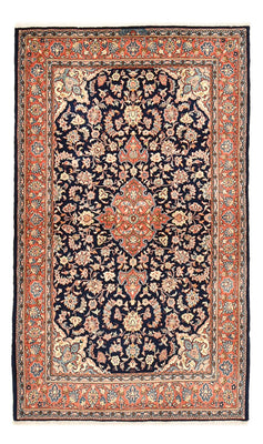 Tappeto Persero - Keshan - 234 x 143 cm - blu scuro