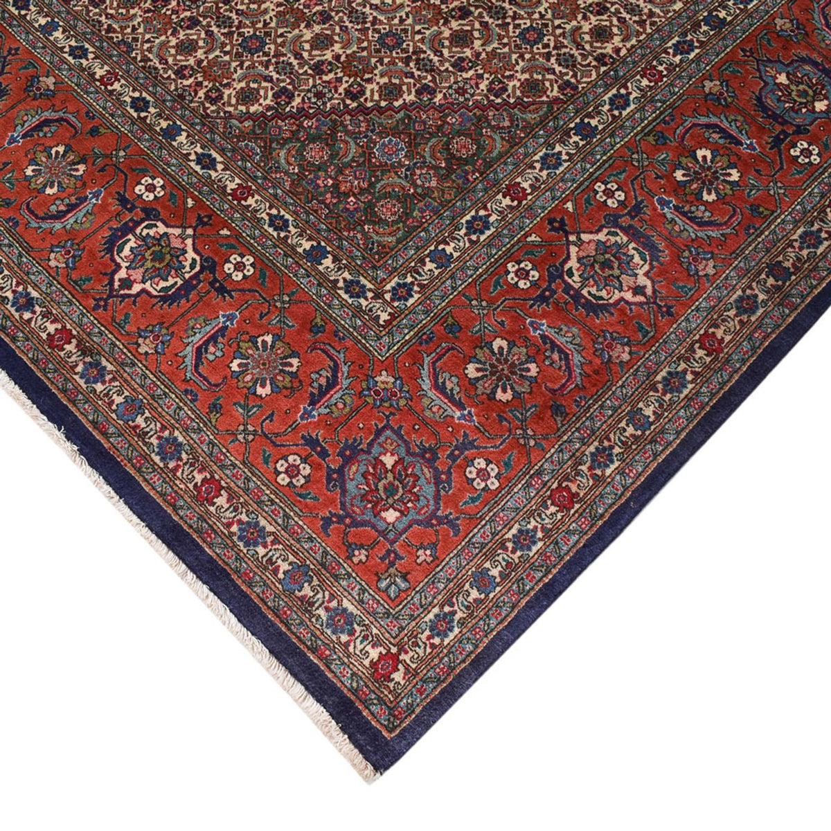 Tappeto Persero - Tabriz - Reale - 392 x 310 cm - ruggine