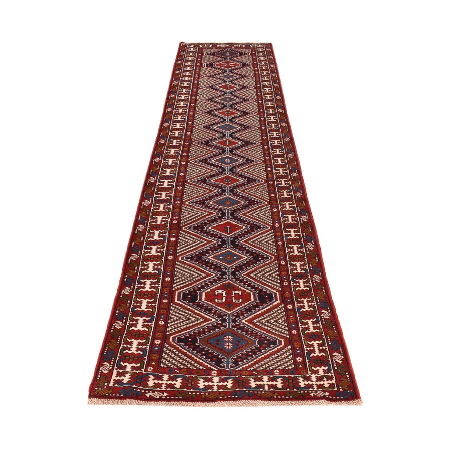 Tappeto corsia Tappeto Persero - Nomade - 388 x 92 cm - rosso bordeaux