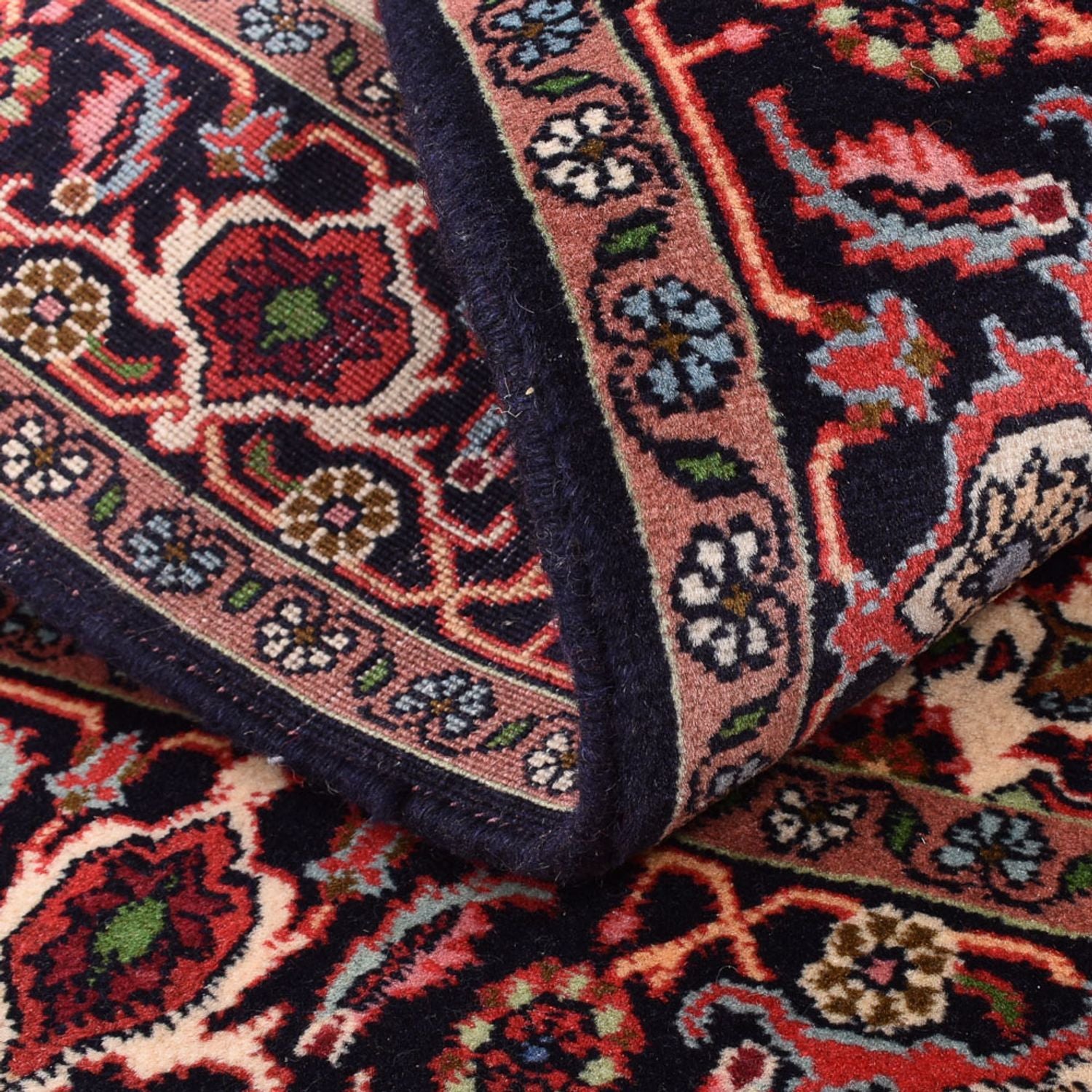 Tappeto Persero - Bidjar - 132 x 83 cm - rosso chiaro