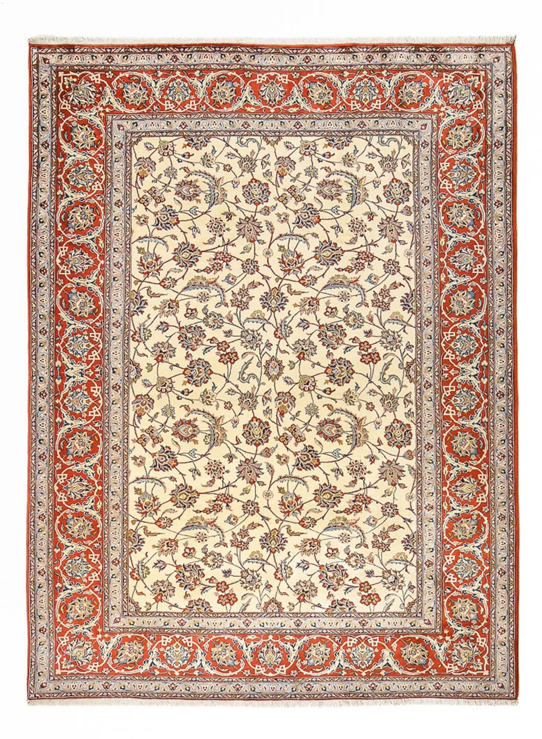 Tappeto Persero - Isfahan - Premio - 367 x 253 cm - beige chiaro