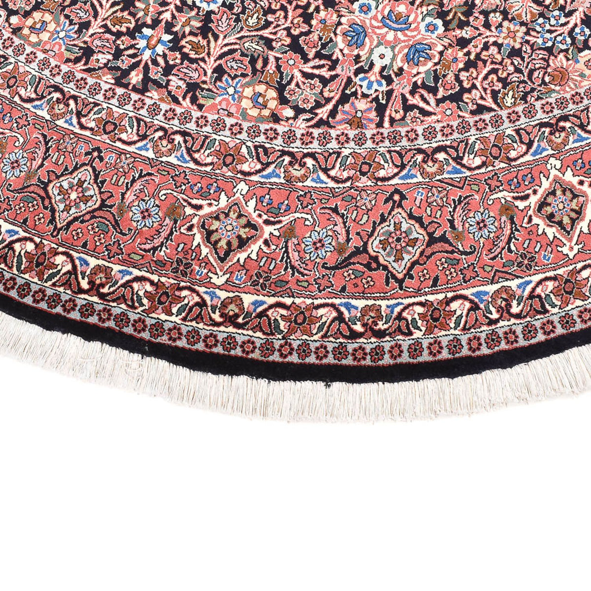 Tappeto Persero - Bidjar - 240 x 240 cm - rosso scuro