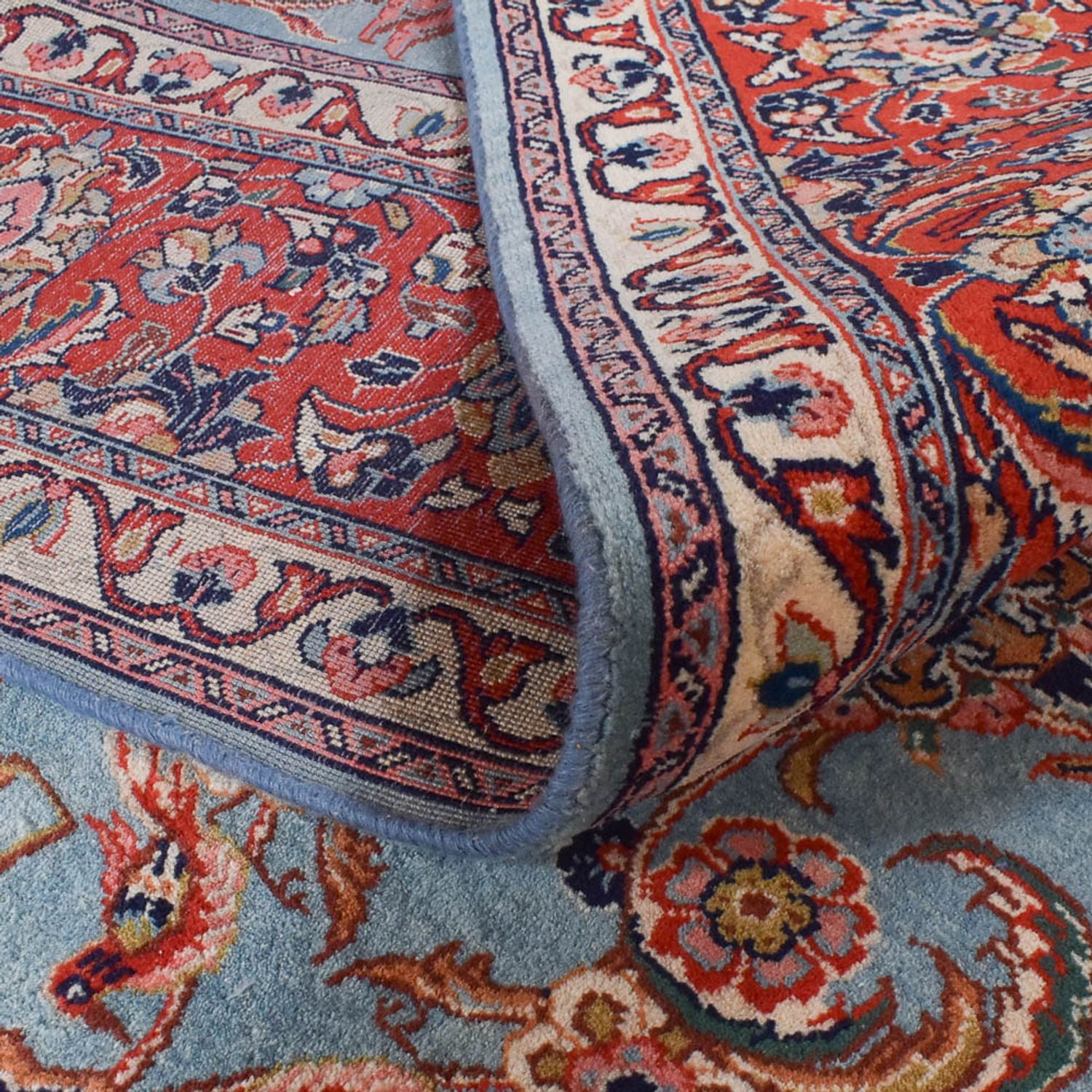 Tappeto Persero - Classico - 380 x 266 cm - blu chiaro