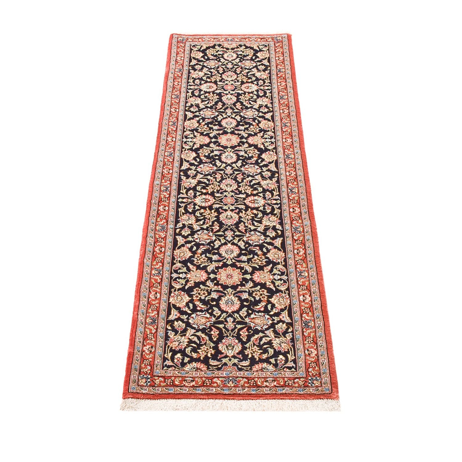 Tappeto corsia Tappeto Persero - Ghom - Reale - 197 x 54 cm - beige scuro