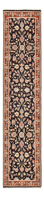 Tappeto corsia Tappeto Persero - Keshan - 293 x 66 cm - blu scuro